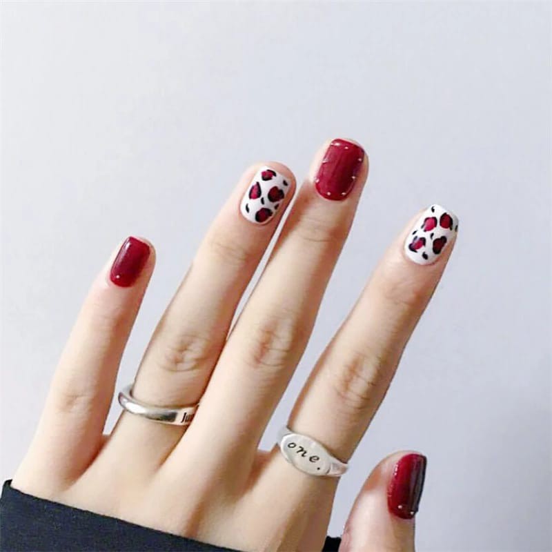 Stiker Kuku 3D 4Pcs / Set Nail Sticker Motif Nail Sticker Cat kuku Nail Stickers Stick MALL SHOPPING