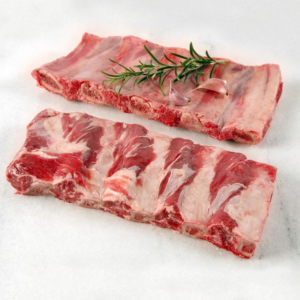 Back Ribs / Konro / Daging Sapi Iga Konro Utuh / Potongan (Qty. 1 kg) - Utuh / Besar