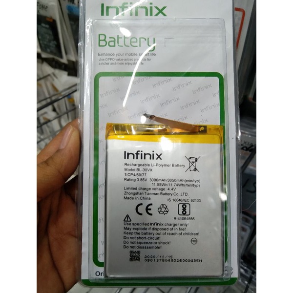 BATRE BATERAI BATRAI BATTRAY  INFINIX BL-30VX INFINIX SMART2 / SMART 2  BATTERY ORIGINAL