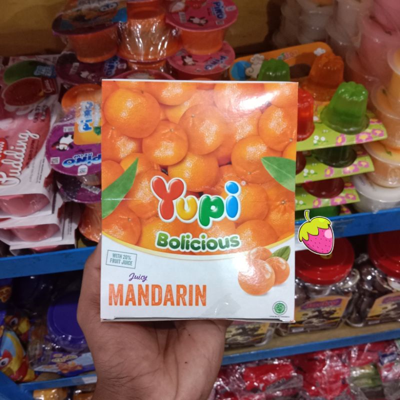 

Yummer l Permen Yupi Belicious Jeruk Mandarin 1 Box