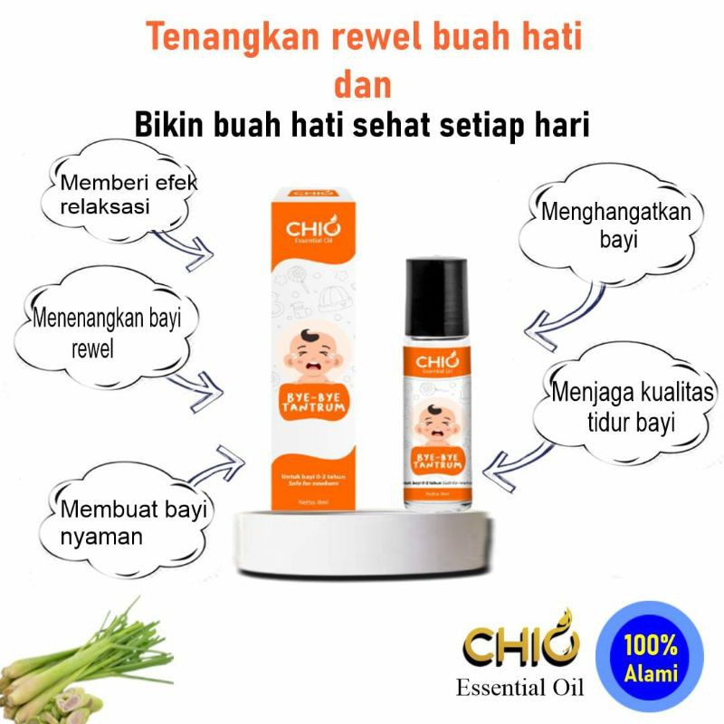 Minyak Aromaterapi / aromatherapy Essential Oil Chio Bayi 0-2 Tahun