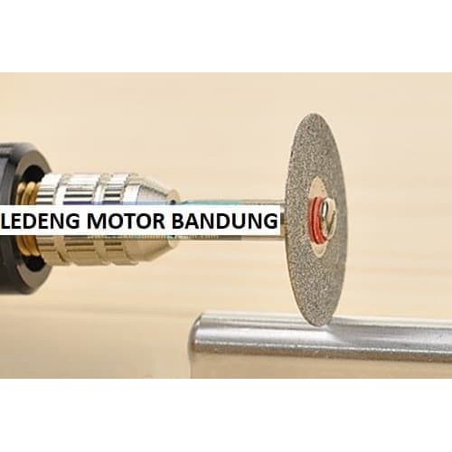 Mata Gerinda Diamond 60mm Mesin Bor Potong Mini Tuner Grinder Cutting #LEDENGMOTOR