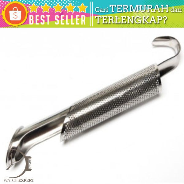 HOOMIN Filter Saringan Infuser Teh Ramuan Herbal Strainer Stainless Steel - G12 - Silver