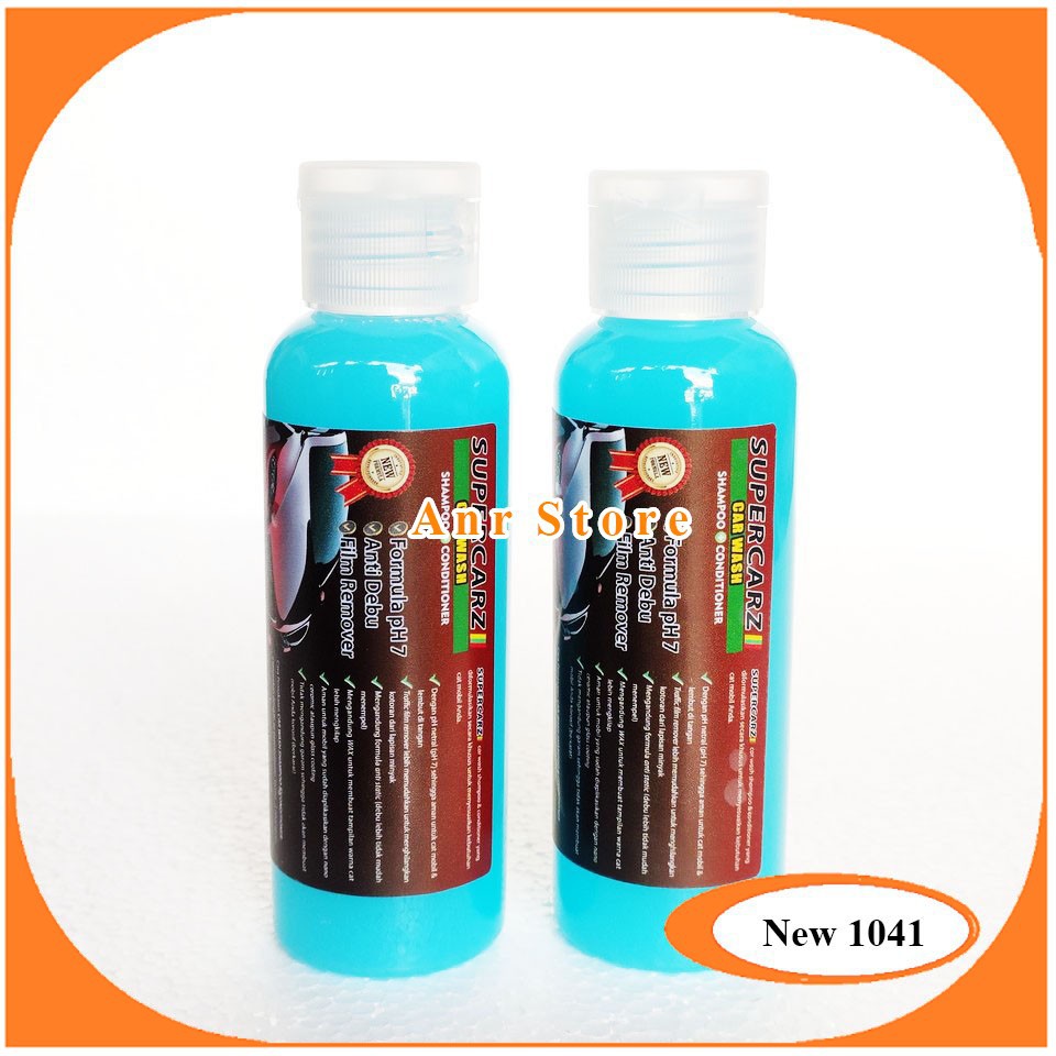 SABUN CUCI MOBIL SUPERCARZ CAR WASH SHAMPO CONDITIONER