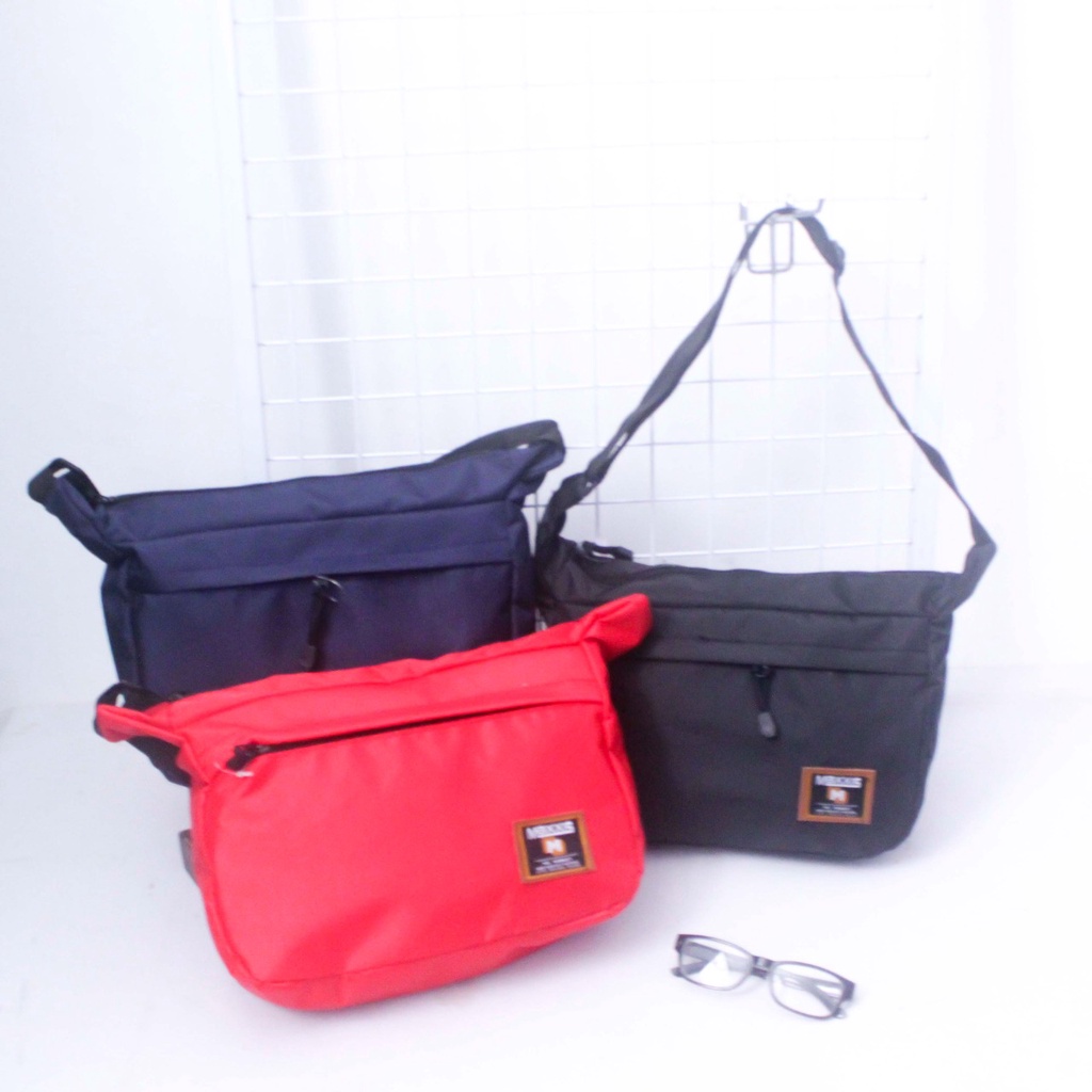 Tas Selempang Anti Air Murah Slempang Waterproof Pria Wanita Sling Bag Parasut Cowok Tas Bahu Keren