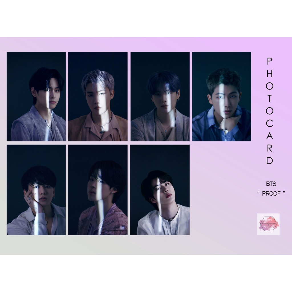 BTS PHOTOCARD HOLOGRAM  - PROOF EDITION
