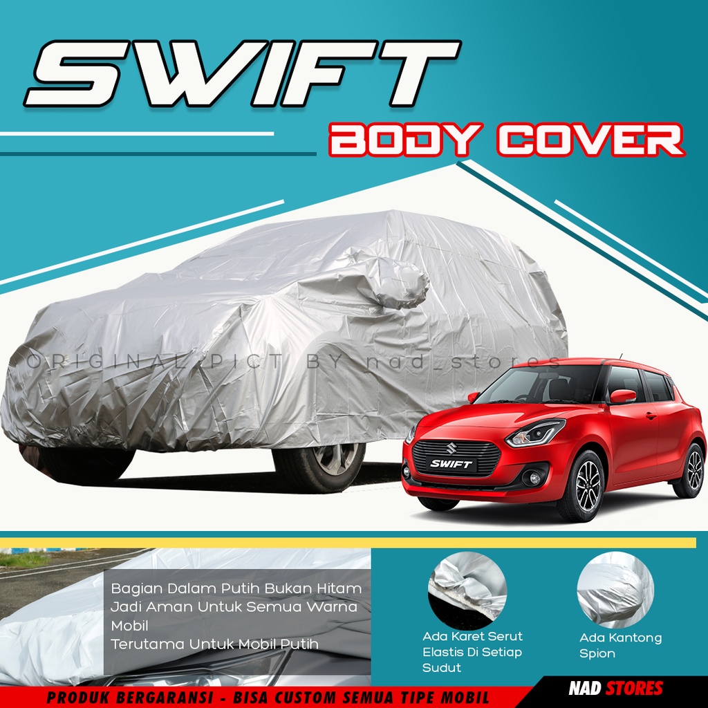 Sarung Mobil Swift Body Cover Mobil Swift Mini Countryman polyester