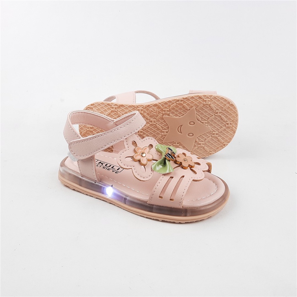 Sandal sepatu LED anak perempuan usia 1-3 thn Sport A.3 21-25