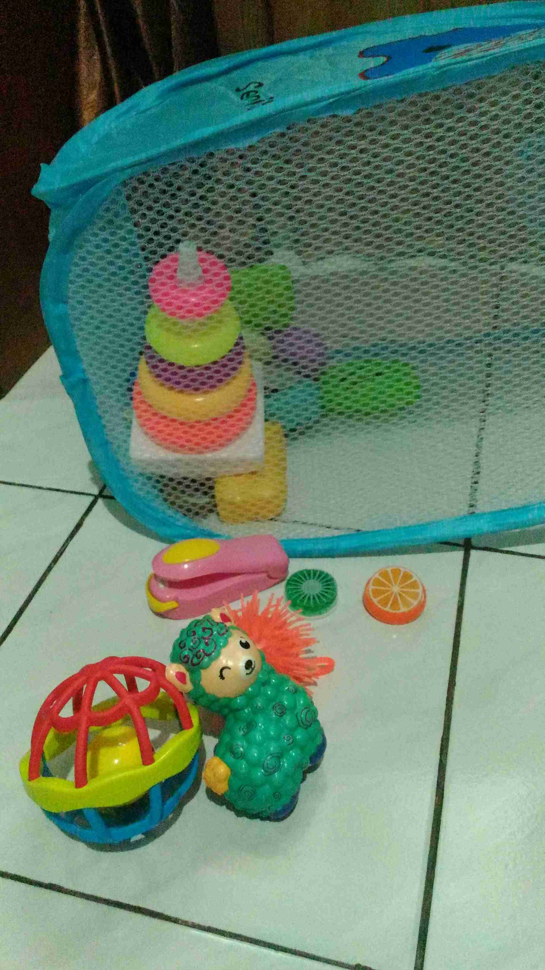 CAROLTOYS MESH SQUISHY  BALL 6 5cm Anggur Besar STRESS TOYS 