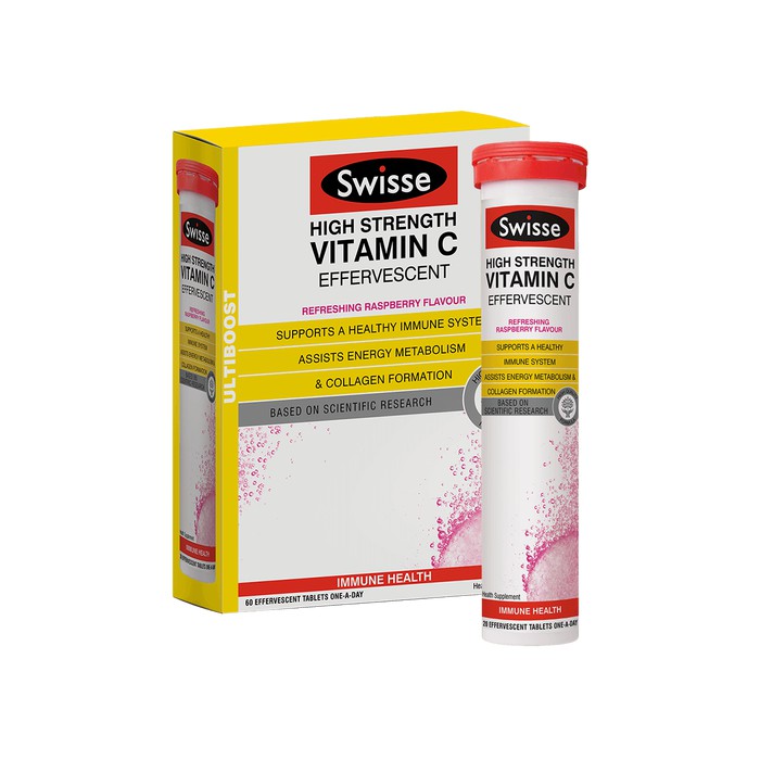 Swisse High Strength Vitamin C 1000mg  60 Tabs