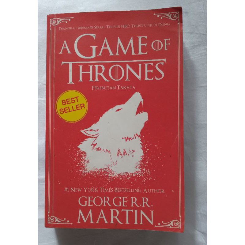 Novel Game of Thrones [Bekas]