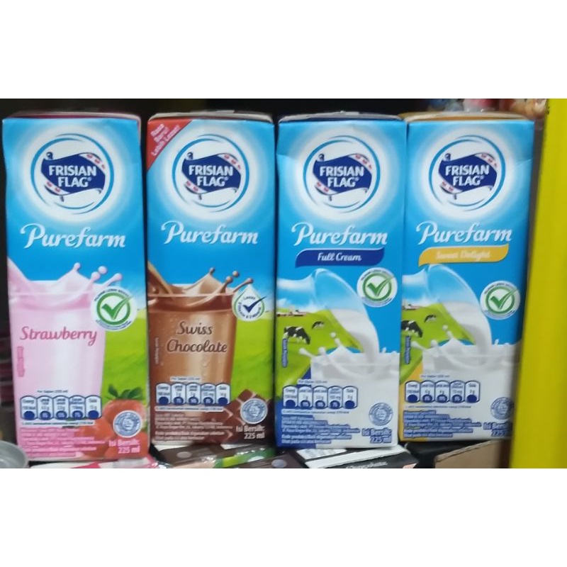 

Susu UHT Frisian Flaq 225 Ml