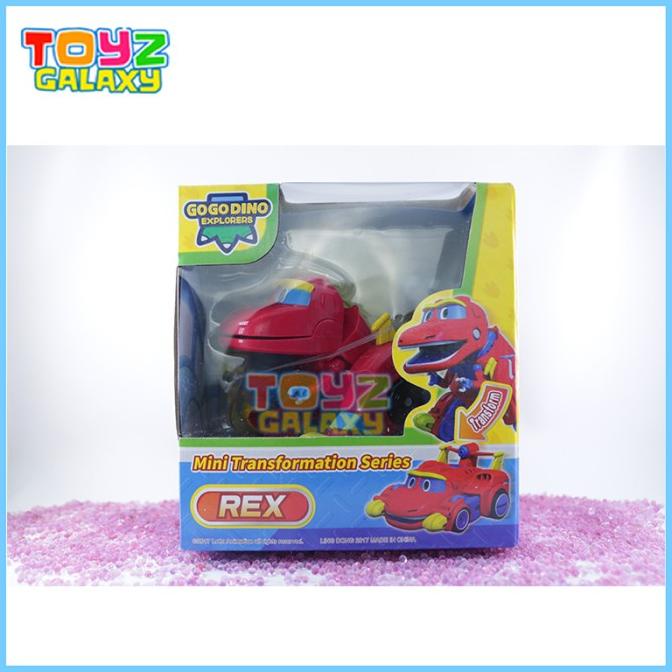GOGO DINO MINI TRANSFORMATION REX - ORIGINAL TERBARU