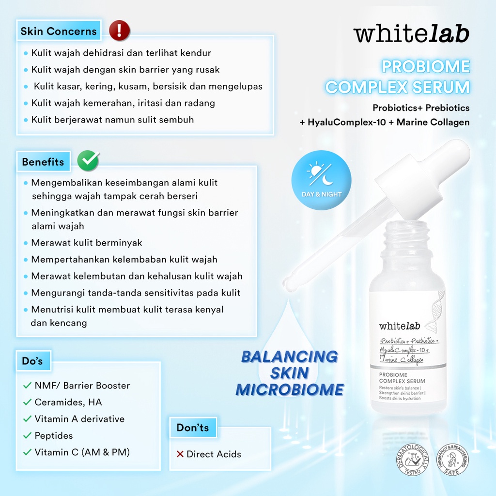 WHITELAB PROBIOME COMPLEX SERUM 20ML