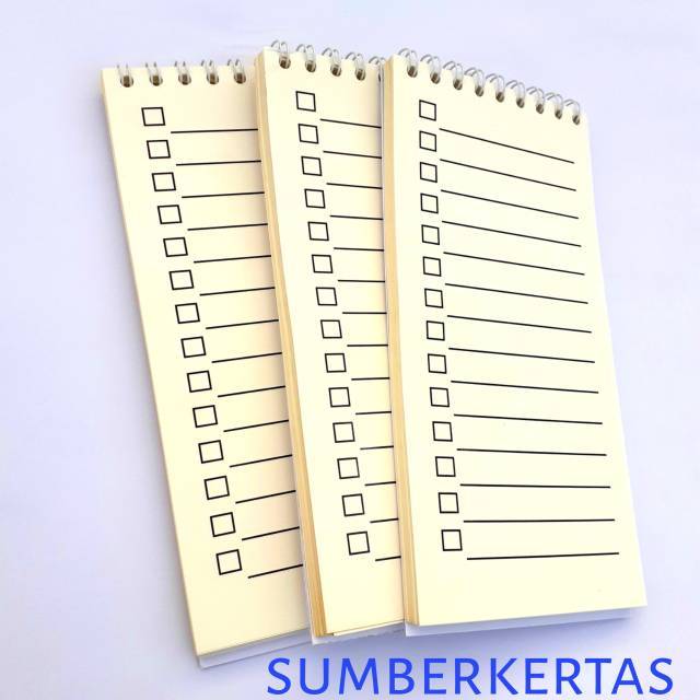 

TO DO LIST/NOTEBOOK/NOTES/JOURNAL CATATAN MURAH