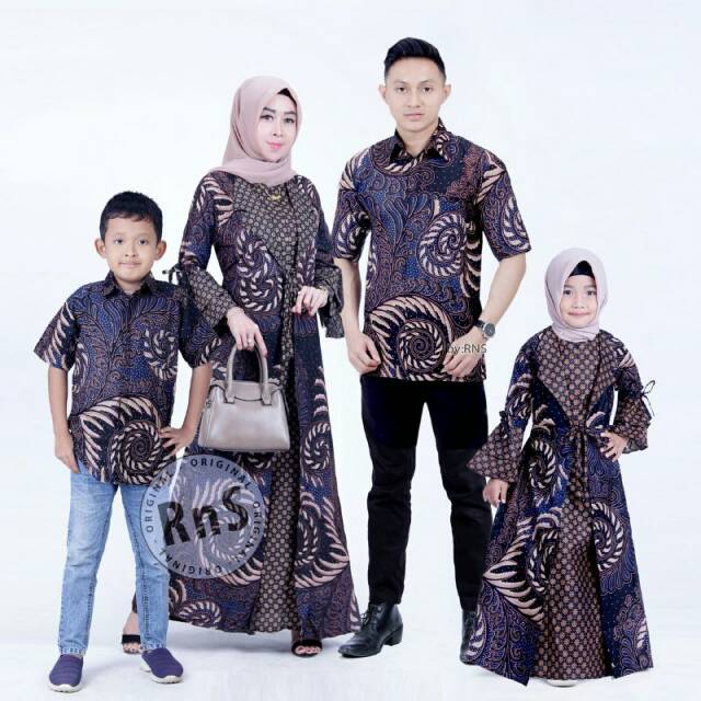 COUPLE BATIK KELUARGA GAMIS LONCENG MODEL JAZZ GAMIS JAZZY COUPLE GAMIS BATIK GROSIR BATIK MURAH