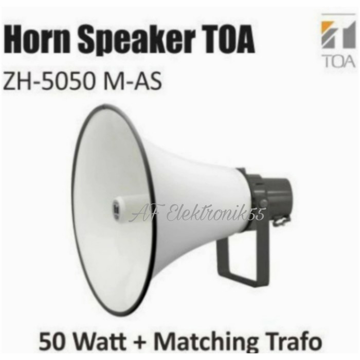 Speaker Horn TOA ZH-5050 M Trafo Matching ( 50 Watt ) Original