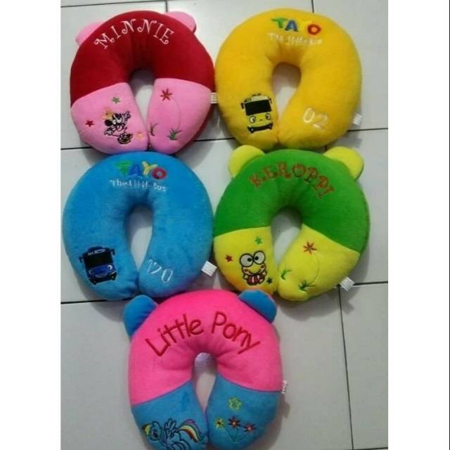 Bantal Leher karakter SNI / bantal leher Good Quality