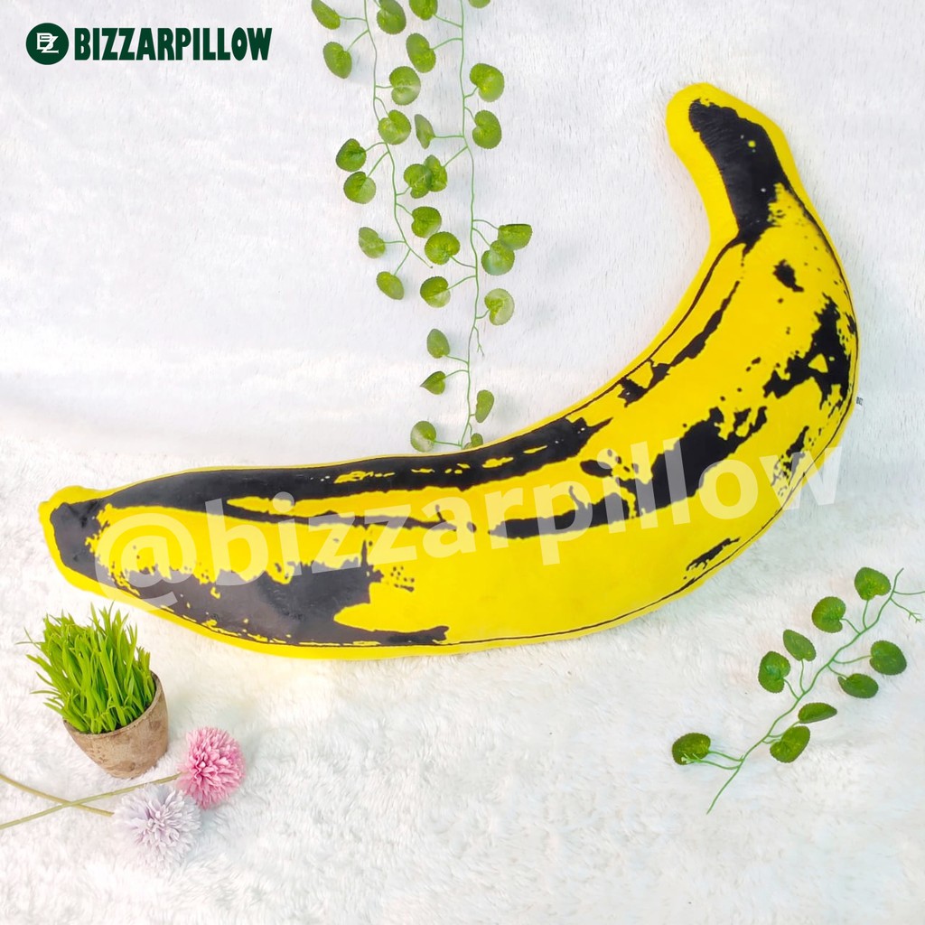 Bizzarpillow Bantal Buah Bentuk Pisang Size XL BZ043