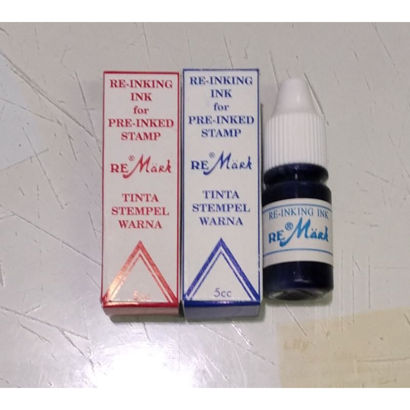 

Tinta Stempel Warna 5cc 5ml ex-Jerman