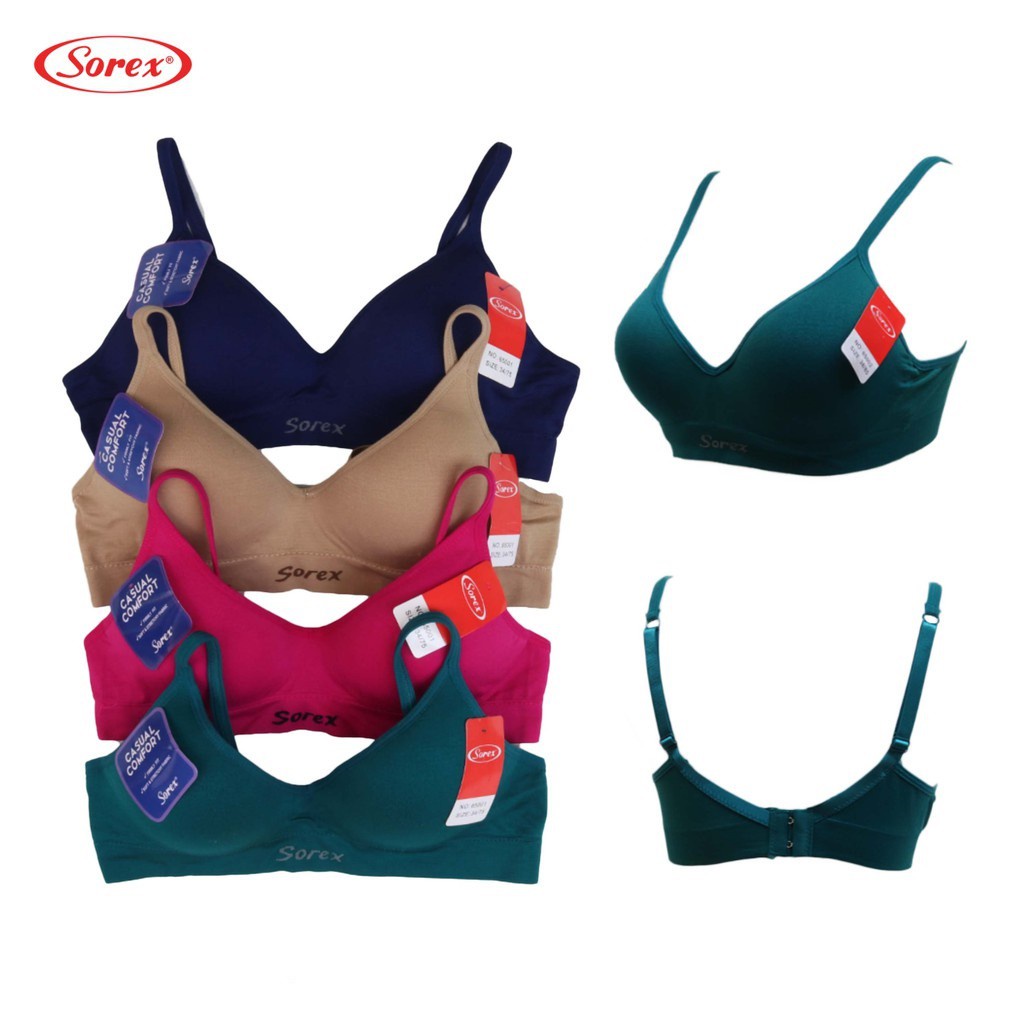 Bh Sorex 65002 Kawat Busa Size 34 36 38 40 Premium Import / Bra Wanita Original Sorex 65002 Kawat