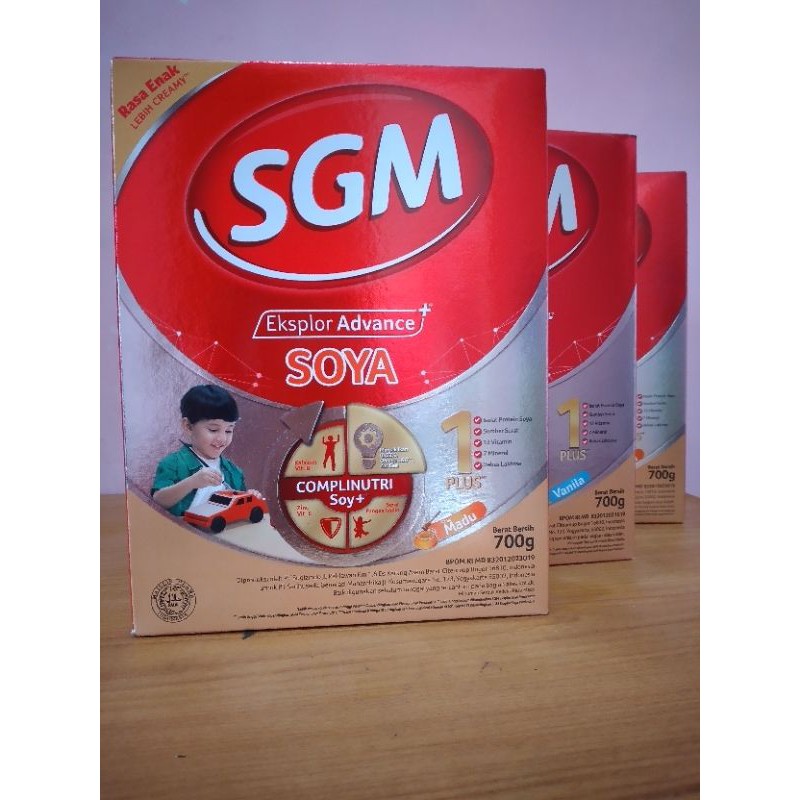 Sgm Soya 1plus Vanila / Madu 700 gram