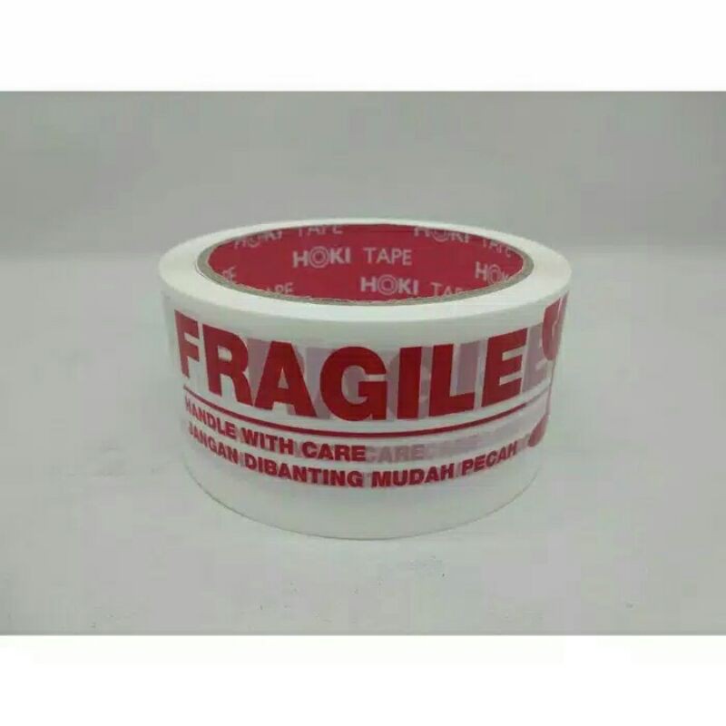 ⭐ Jendela Kosmetik ⭐Lakban Fragile Lakban Anti Pecah Stiker Fragile Stiker Barang Pecah-jk