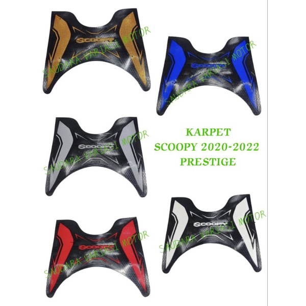 karpet scoopy new prestige scoopy esp 2016-2022