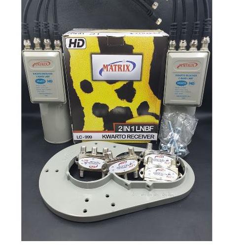 

Tube / LNB C-Band ( 2 in 1 ) Kwarto (KODE Q097)