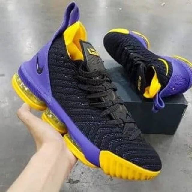 lebron 16 shoes lakers