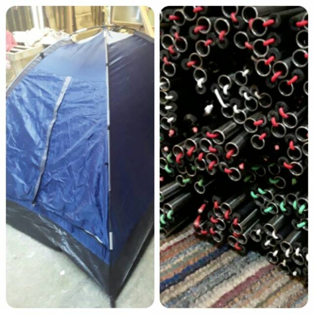 Frame Tenda Dome Fullset Tenda Rei Monodome 2 - Bukan Tenda