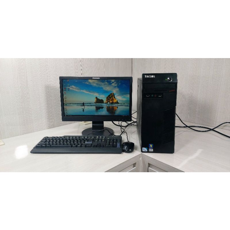 Paketan Pc Lenovo Tower M71eIntel G620 Ram 4gb Ddr3 Hdd 500gb