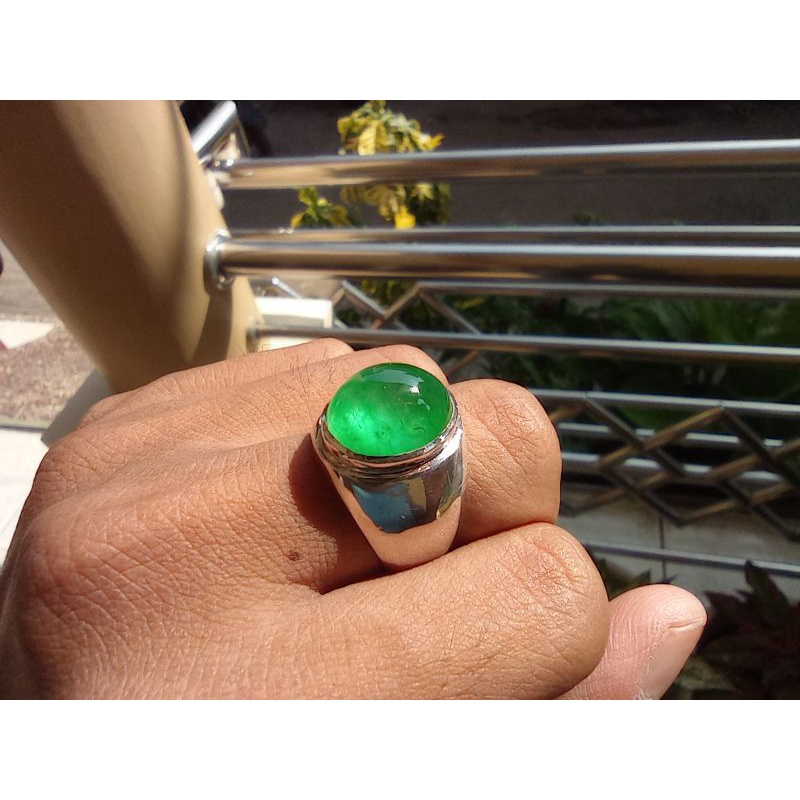 BATU NATURAL JADEITE JADE GIOK BURMA ORIGINAL