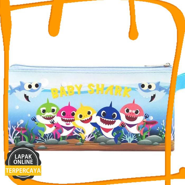 

Big Sale Mini Case Baby Shark Bimutempat Pensil Stationary Pencil Case Karakter Barang Original