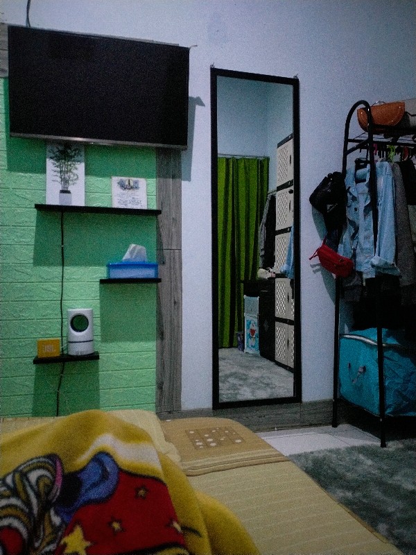 Media Hiasan Dinding Poster Kayu Leaf Dekorasi Rumah 15x30 Lf 30