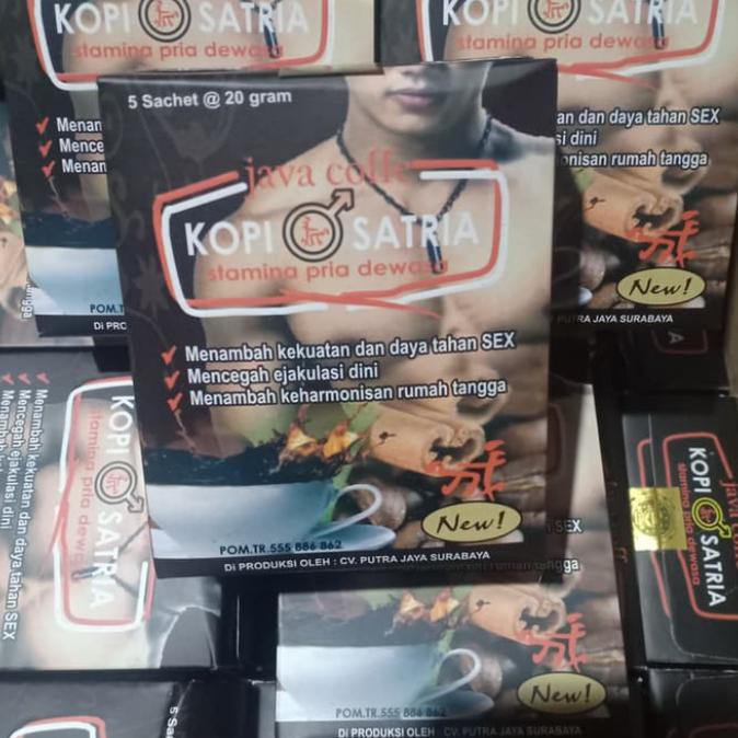 

SATRIA COFFE ORIGINAL KOPI SETAMINA PRIA DEWASA