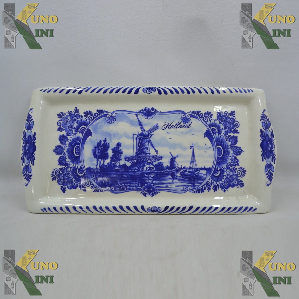 PIRING ANTIK DELFT HOLLAND IV - HANDPAINTED, from Holland