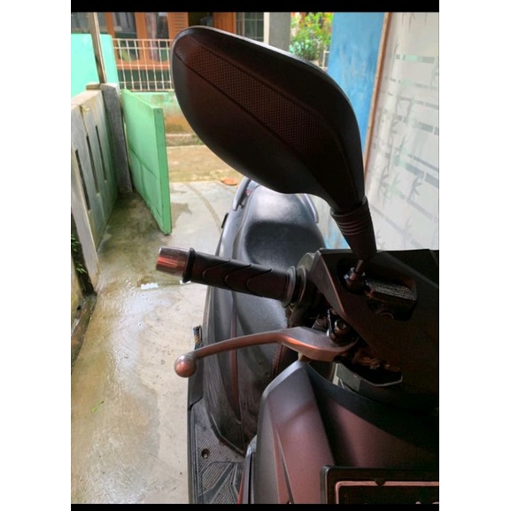 Promo paket spion click + handgrip standar Honda + Jalu stang chrome  semua motor Honda beat Vario 110/125/150 Scoopy supra Supra x 125 kharisma dll harga sepaket