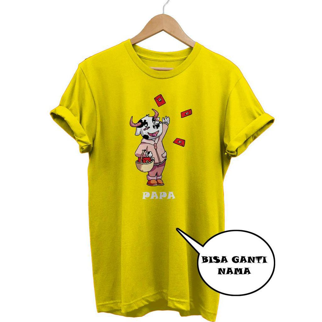 KAOS TSHIRT SINCIA IMLEK 2021 BAGI ANGPAO kerbau COMBED 30S