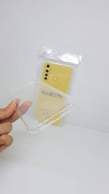 Anti Crack Realme 5 Pro 6.3 inchi Soft Case Realme 3 Pro Jelly Case Realme 5Pro TAHAN BENTURAN