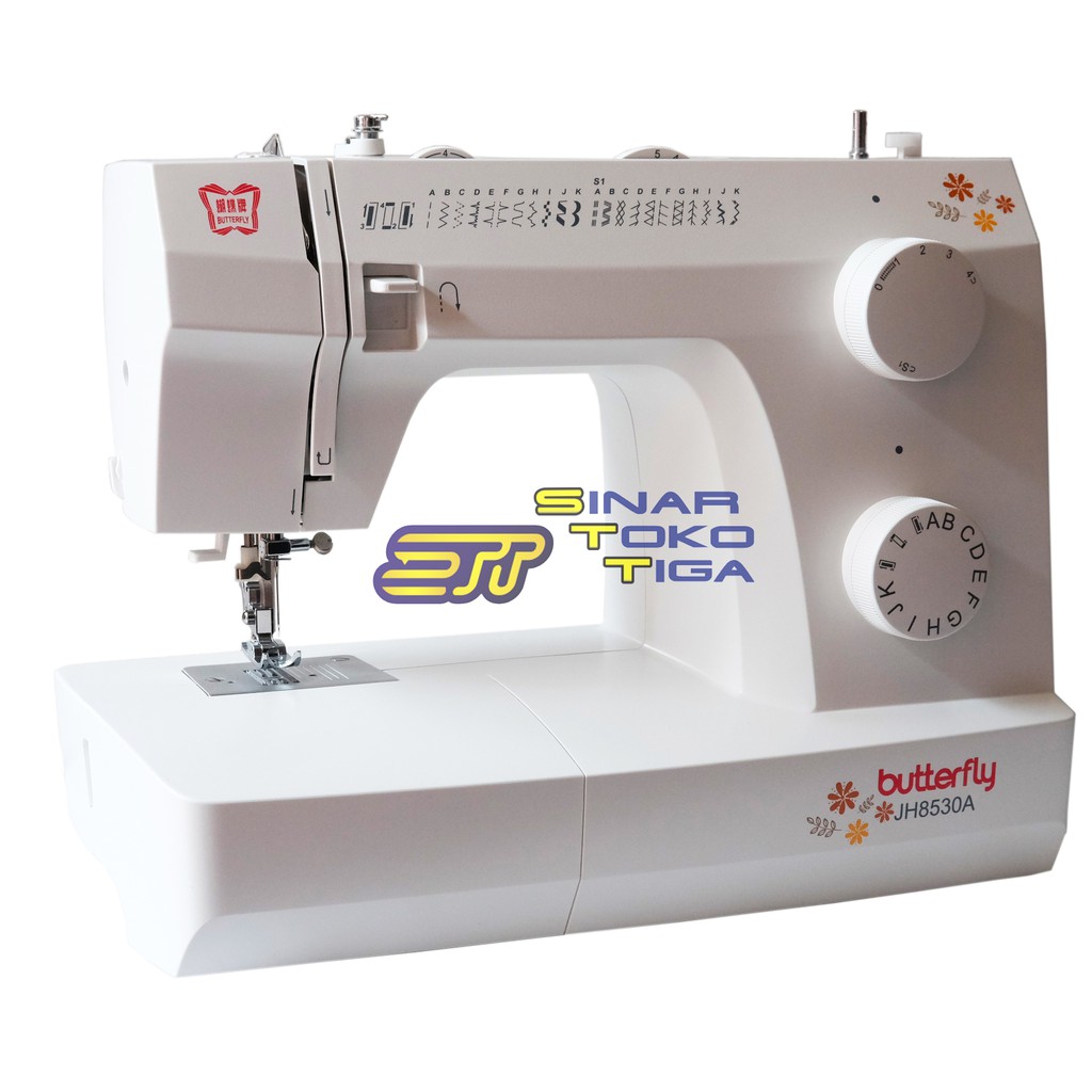 Butterfly JH8530A Mesin Jahit Portable Pemula JH 8530 A JH 8530A