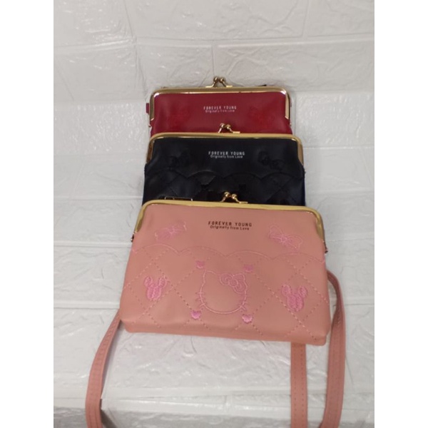 Dompet tas behel import forever young terbaru murah