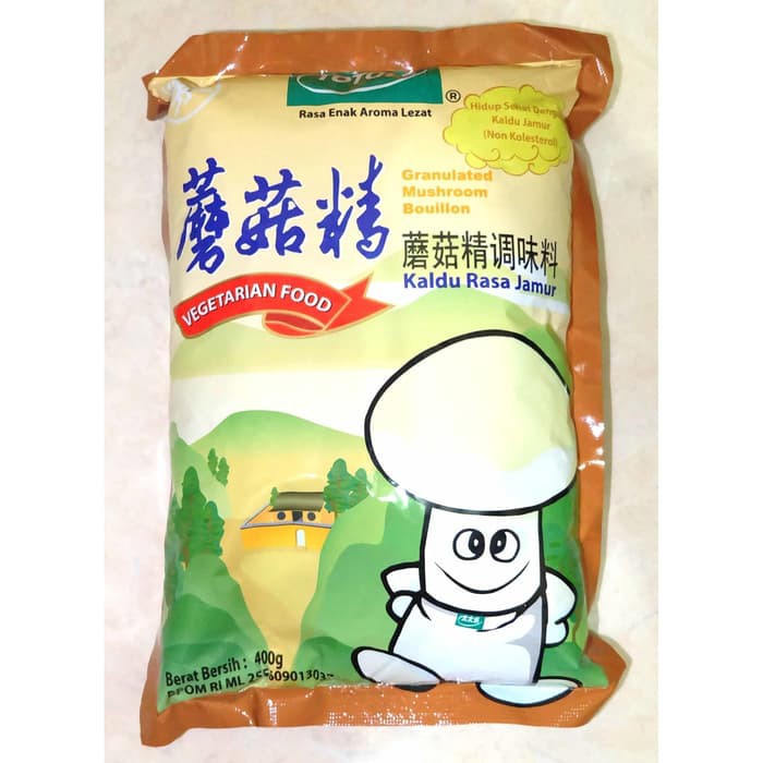 

TOTOLE KALDU JAMUR VEGETARIN VEGE 400 GR GRAM G 400GR 400GRAM