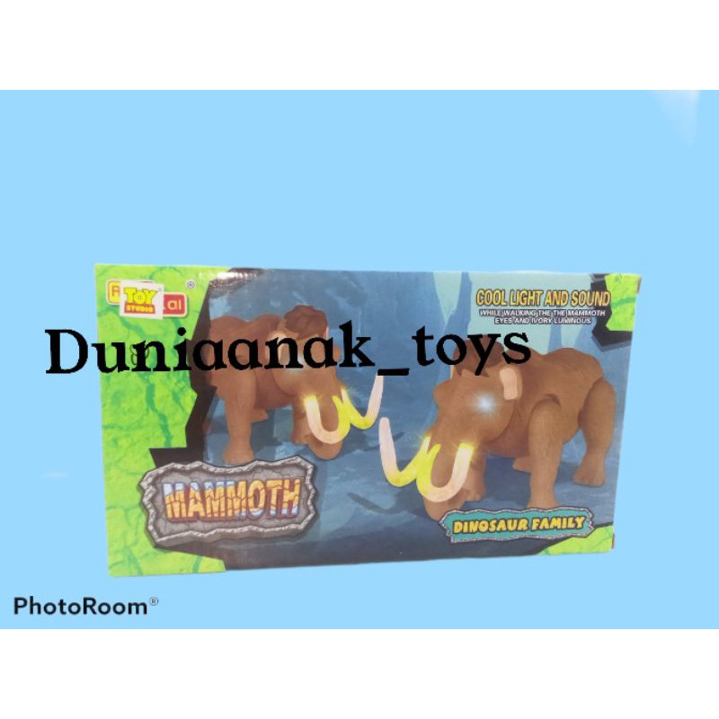 MAINAN GAJAH MAMMOTH