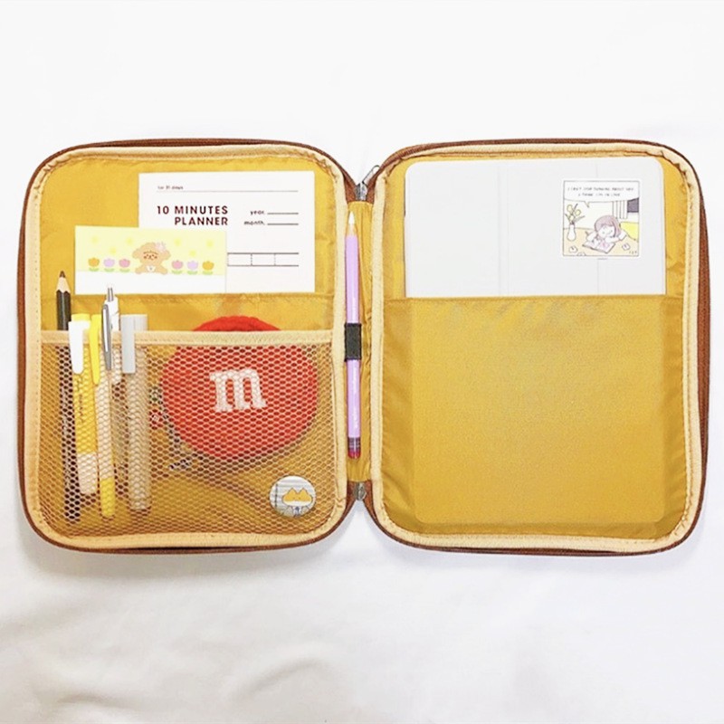 Sleeve Pouch Sarung Tas Bag Case Ipad Tab Tablet Macbook Air Pro Laptop Asus Acer Lenovo HP Huawei 11 12 13 14 15 inch Motif Gambar Egg Bird Burung Woodpecker Flakes Warna Kuning Biru Navy Lucu Cute Murah Korean Model Banyak Slot Ruang Stationary