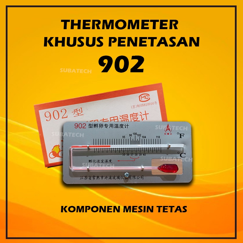 Termometer Thermometer 902 Mesin Tetas Penetasan