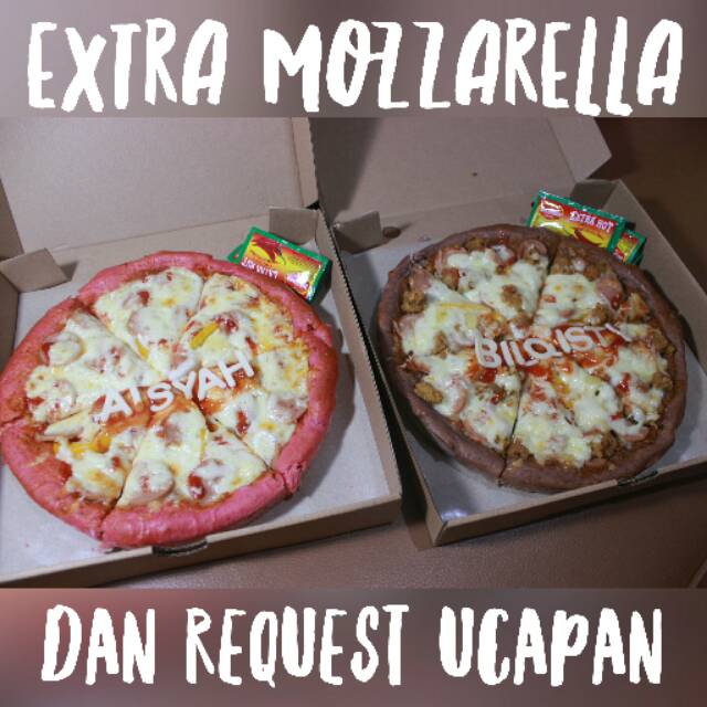 

Extra Mozzarella Untuk Pesanan Pizza