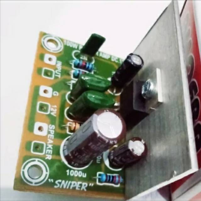 Kit Power Amplifier Mono 100W DC 12 Volt By BME