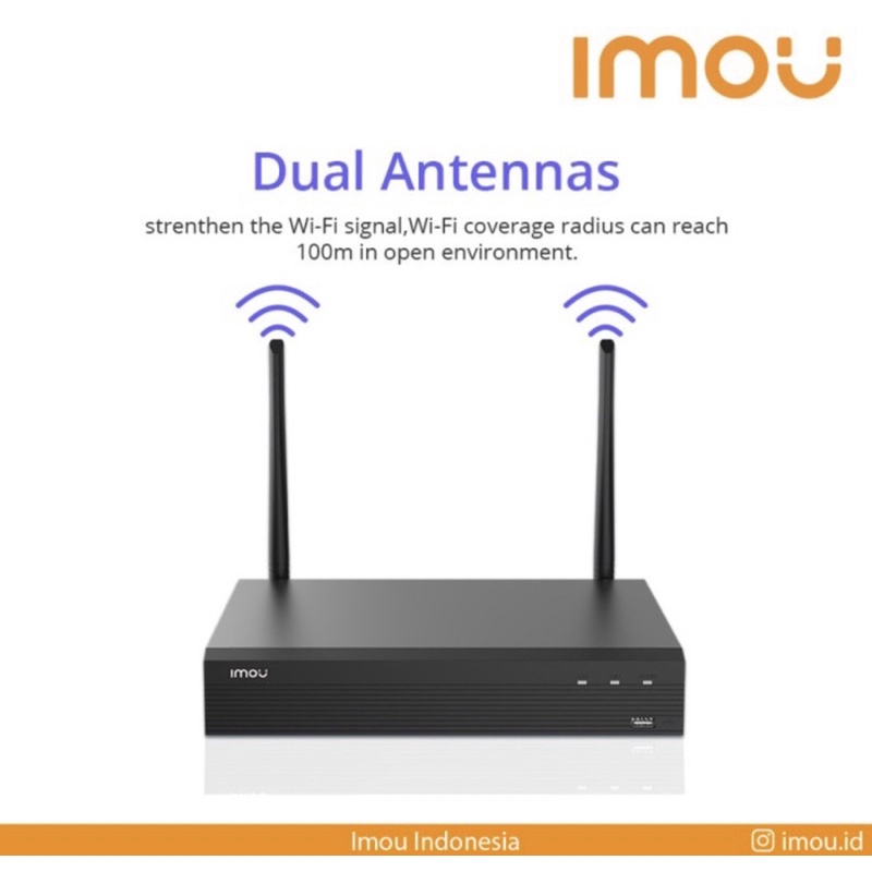 Imou Wireless Recorder NVR 8 Channel ONVIF