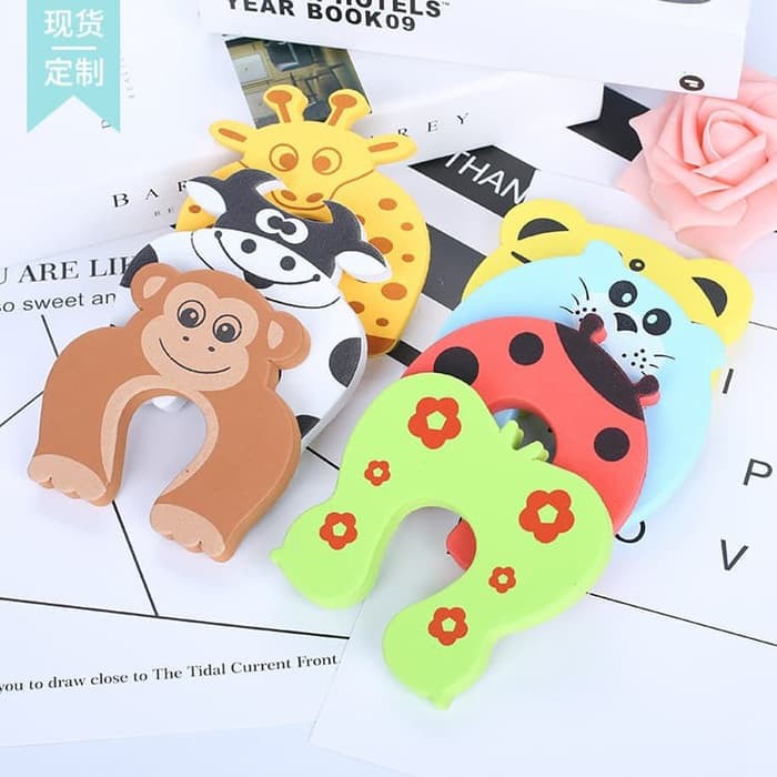 Penahan / Pengaman Pintu Karet (Door Stopper) Edisi Animal Lucu